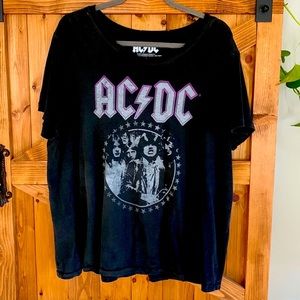 Oversized Urban Outfitters A/C Band Tee XL